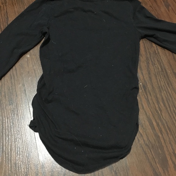 Black long sleeve shirt - Picture 2 of 3